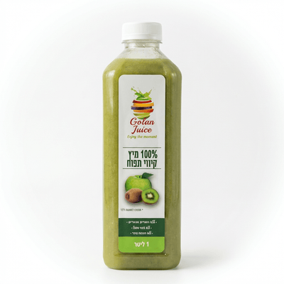 מיץ קיווי תפוח סחוט טבעי | 1 ליטר
