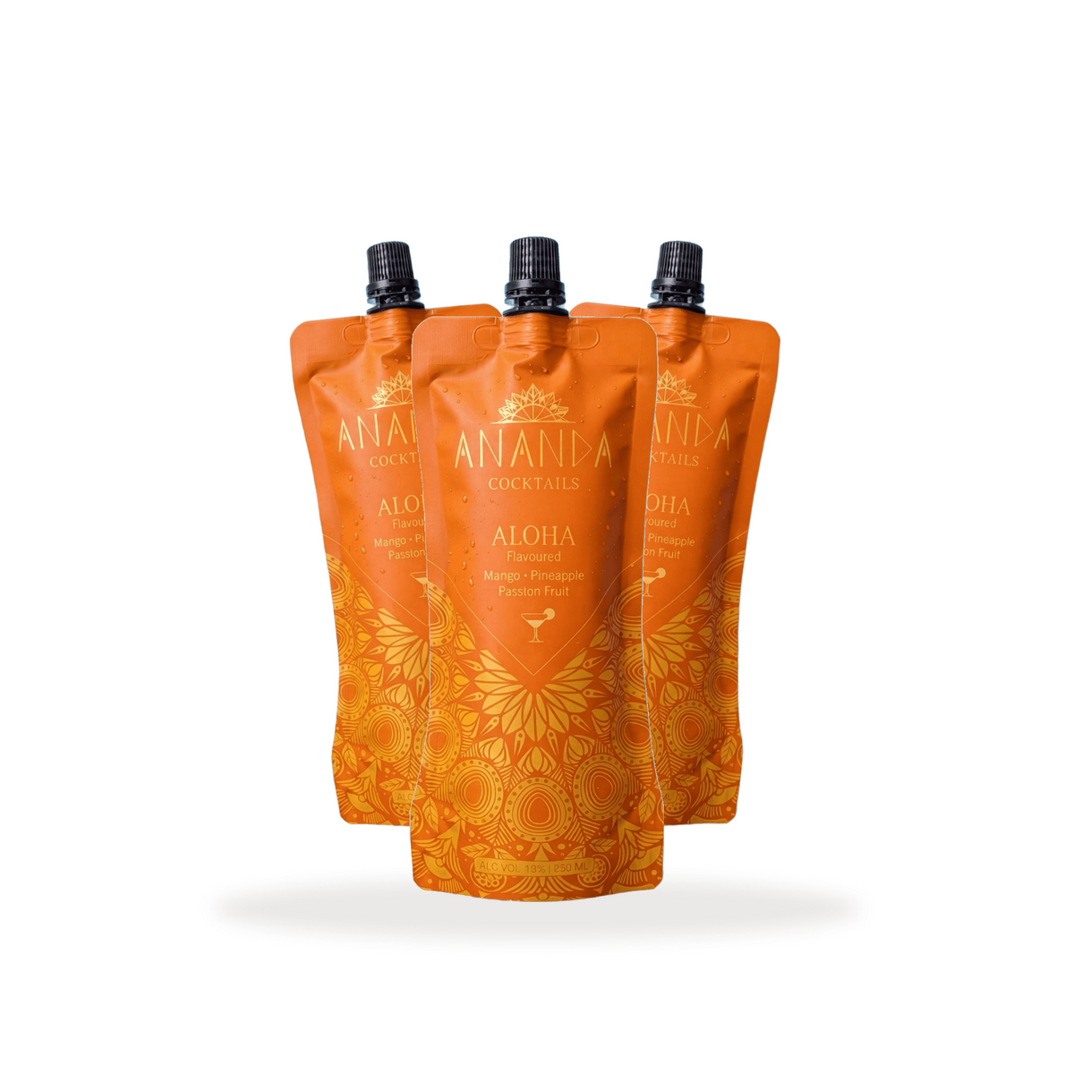 Ananda Cocktails ALOHA 250 מ"ל - מארז שלישייה (standardized)