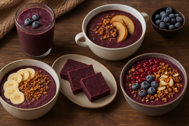 מתכונים עם אסאי: 5 רעיונות יצירתיים לחורף