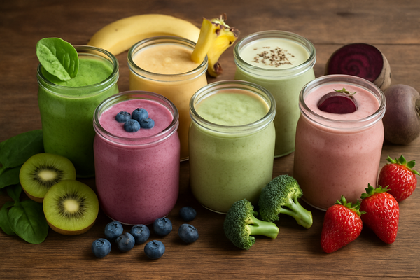 איך להכין שייקים בריאים: 7 מתכונים מנצחים