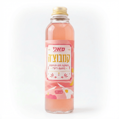 משקה קמבוצ'ה בטעם ליצ'י | 330 מ"ל