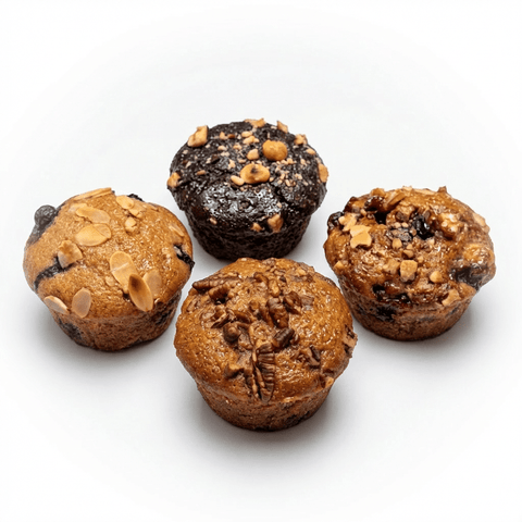 מארז מאפינס טבעוני | 4 טעמים מפנקים | טבעוני, ללא גלוטן - YOJO