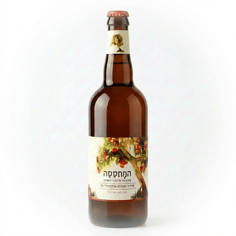 סיידר אגסים אלכוהולי חצי יבש | 750 מ״ל - YOJO