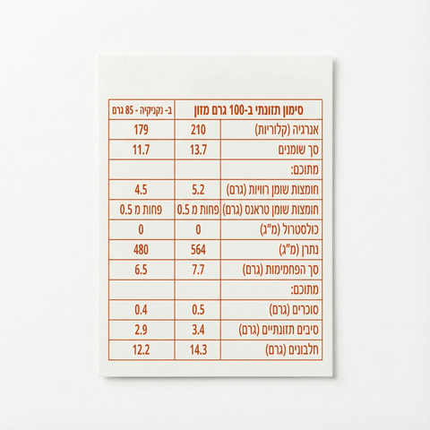 נקניקיות צ'וריסו מקסיקני חריפה | מן הצומח | 340 גרם, 4 יחידות - YOJO