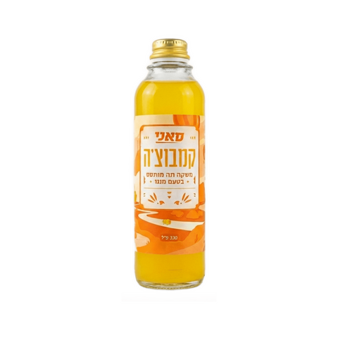 משקה קמבוצ'ה בטעם מנגו | 330 מ"ל (standardized)